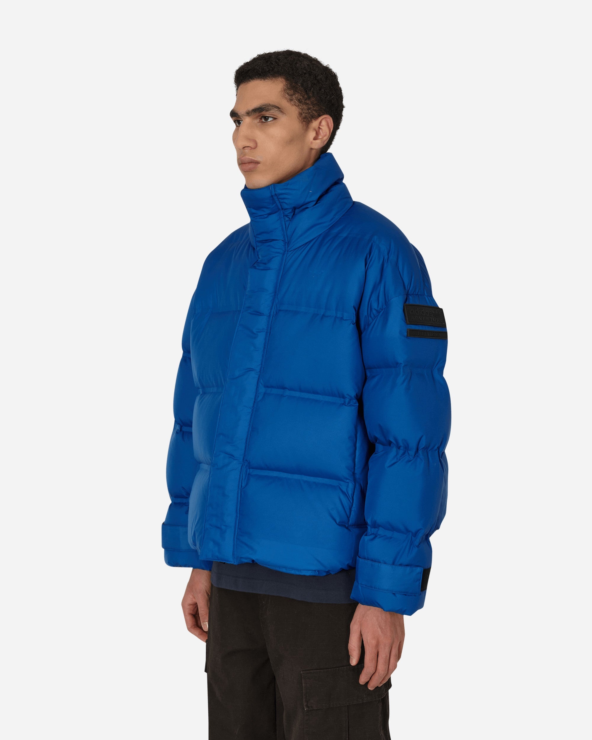 Blue Version Oversized Down Puffer Jacket Blue - 2