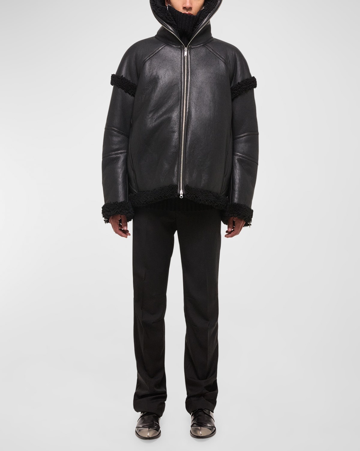 Men's Apex Shearling Jacket - 3