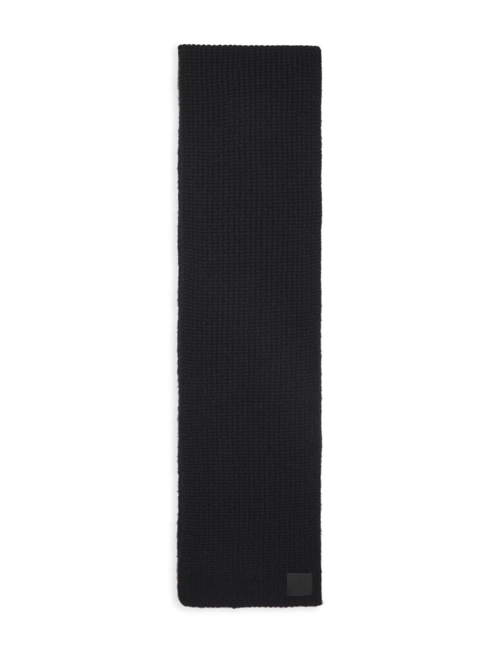 Hannah logo-patch scarf - 2