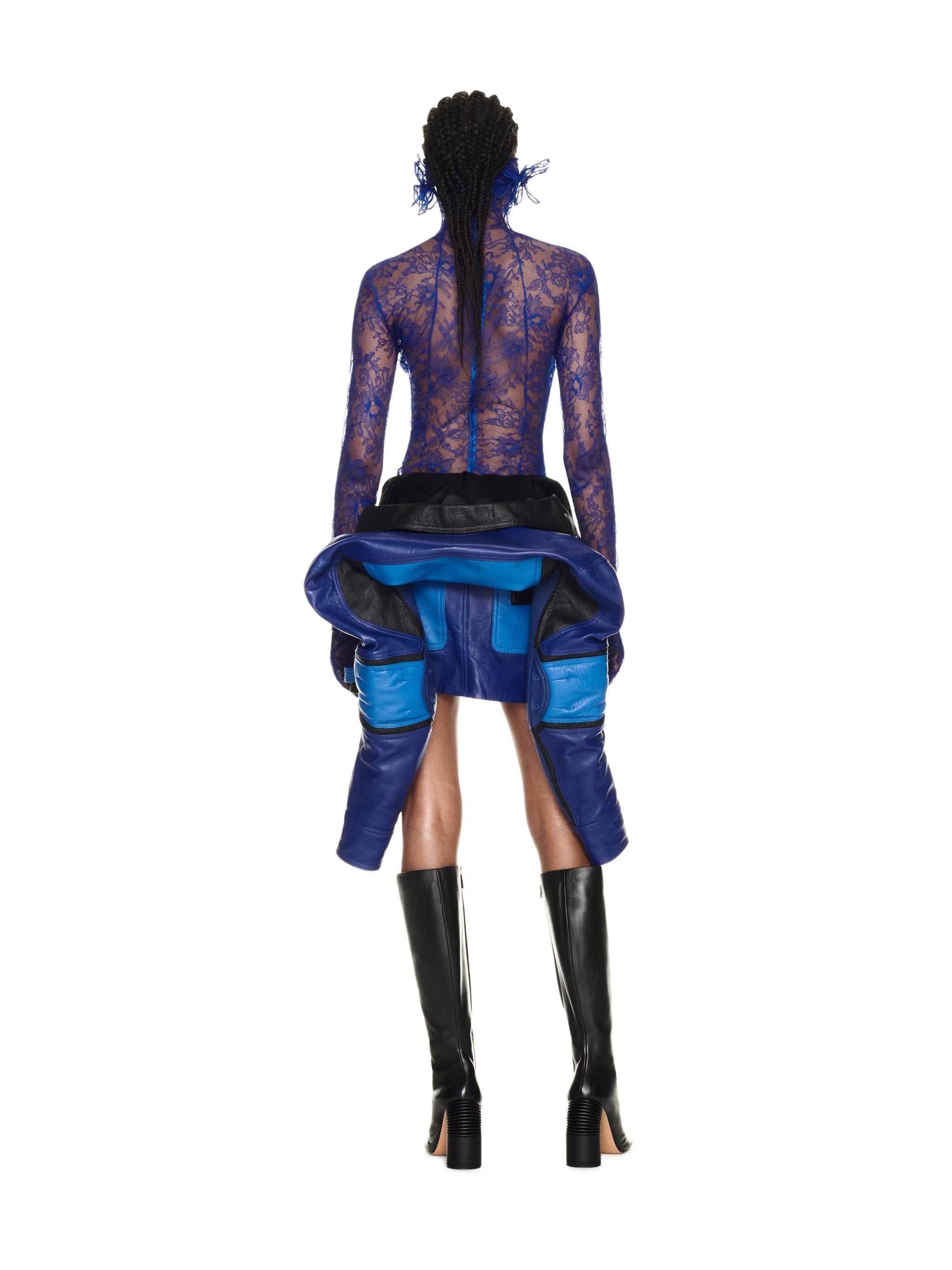 Flower Lace L/s Body W Gloves - 4