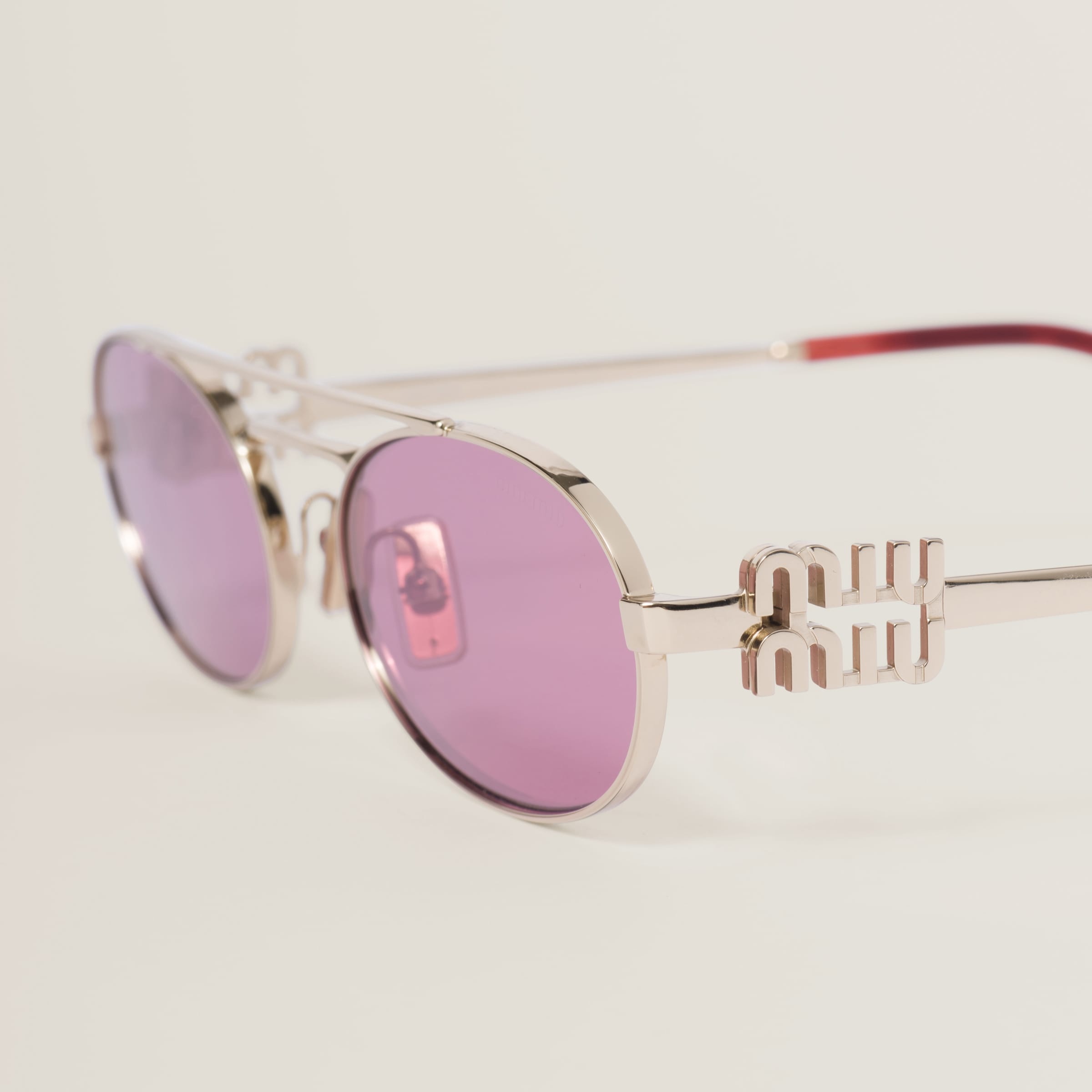 Miu Miu Logo sunglasses - 5