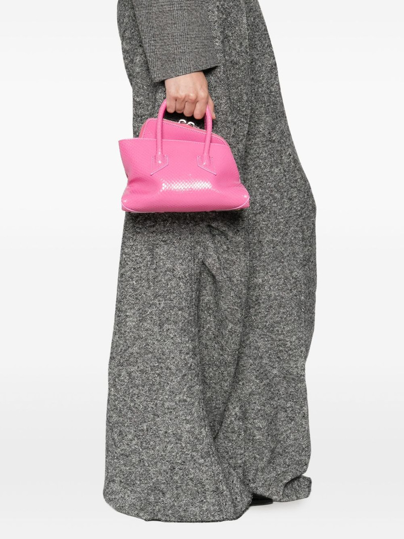 THE ATTICO leather tote bag outlook