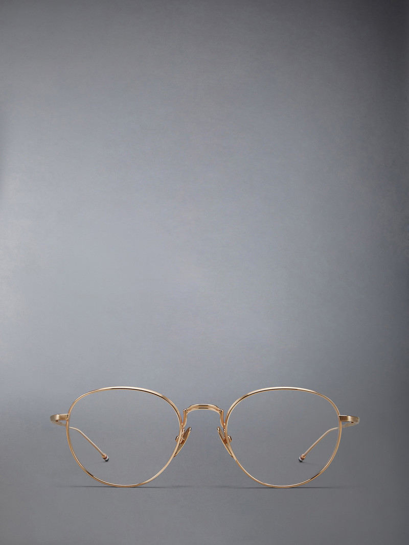 Titanium Round Eyeglasses 1