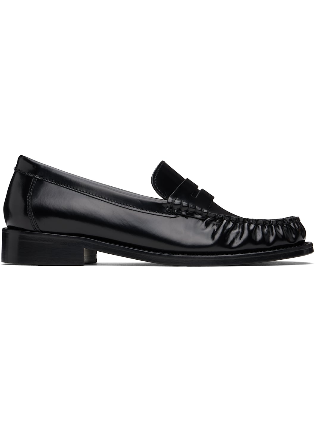 【関税込み】Paris Texas ブラック Dylan 20 ローファー PARIS TEXAS Black Dylan 20 Loafers | REVERSIBLE
