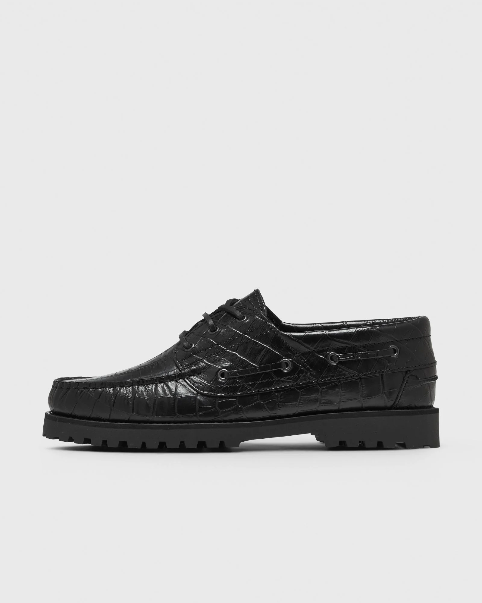 Croco Boat Shoe - 1
