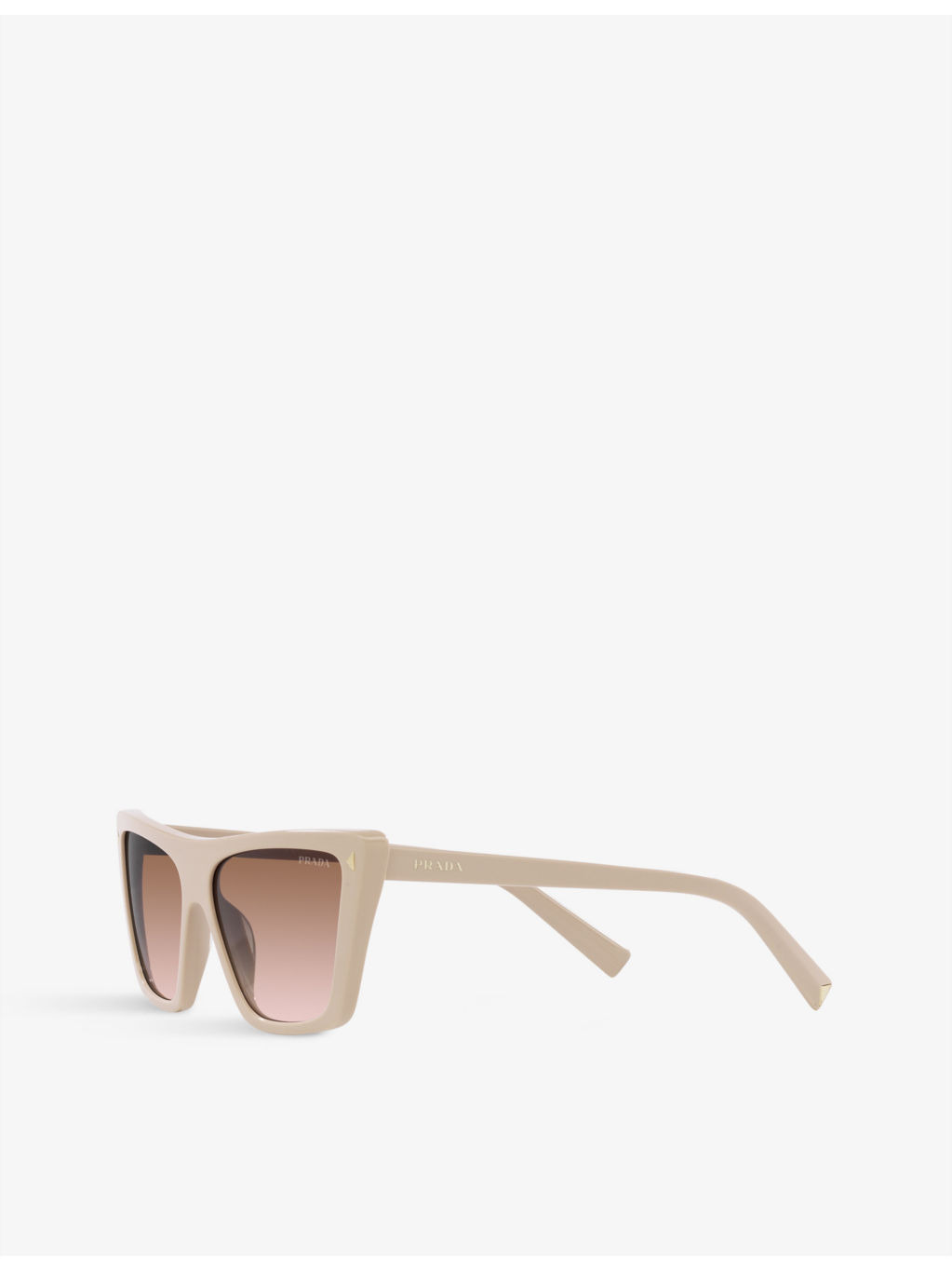 PR 21ZS branded-arm butterfly-frame acetate sunglasses - 3