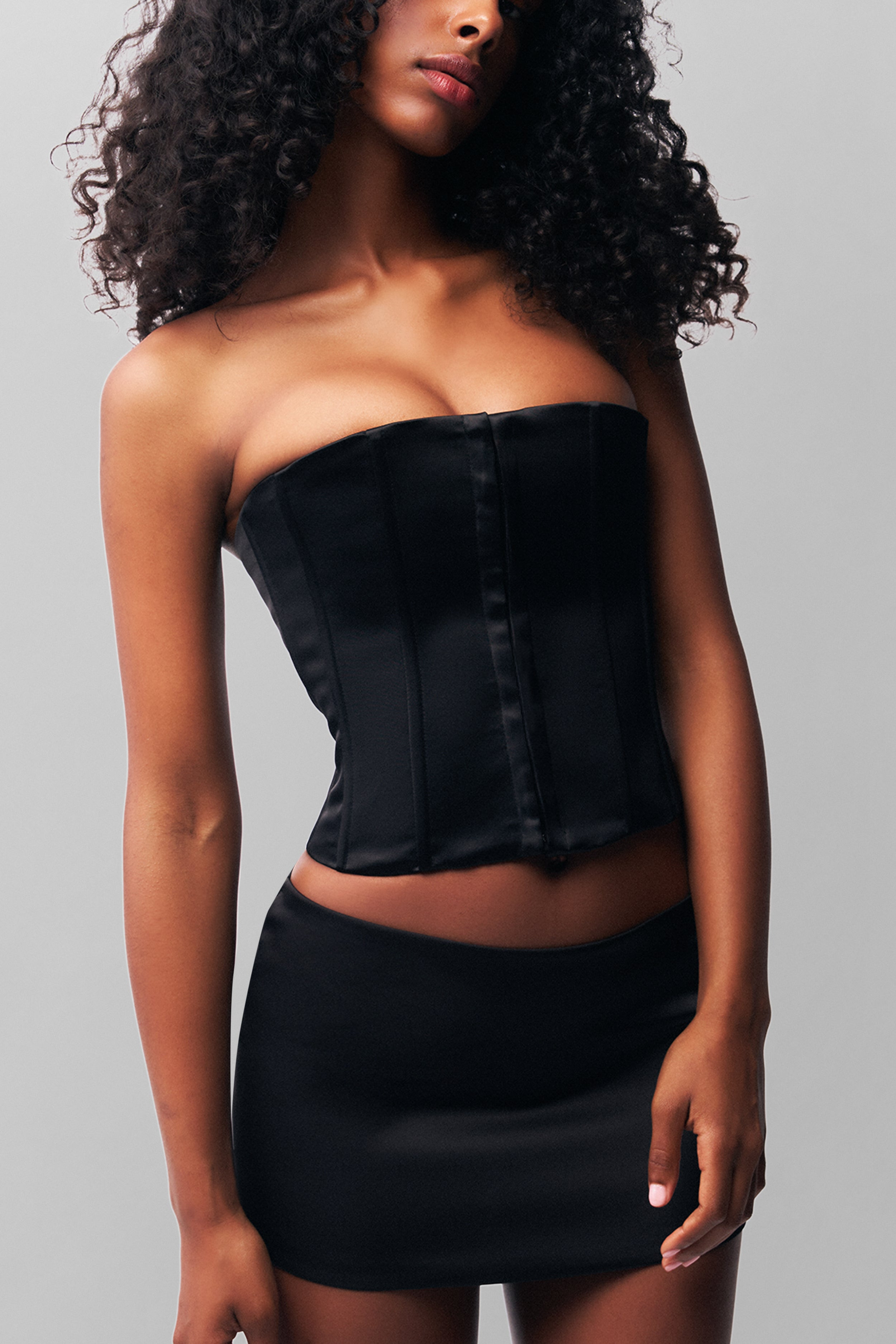 SATIN CORSET - 4