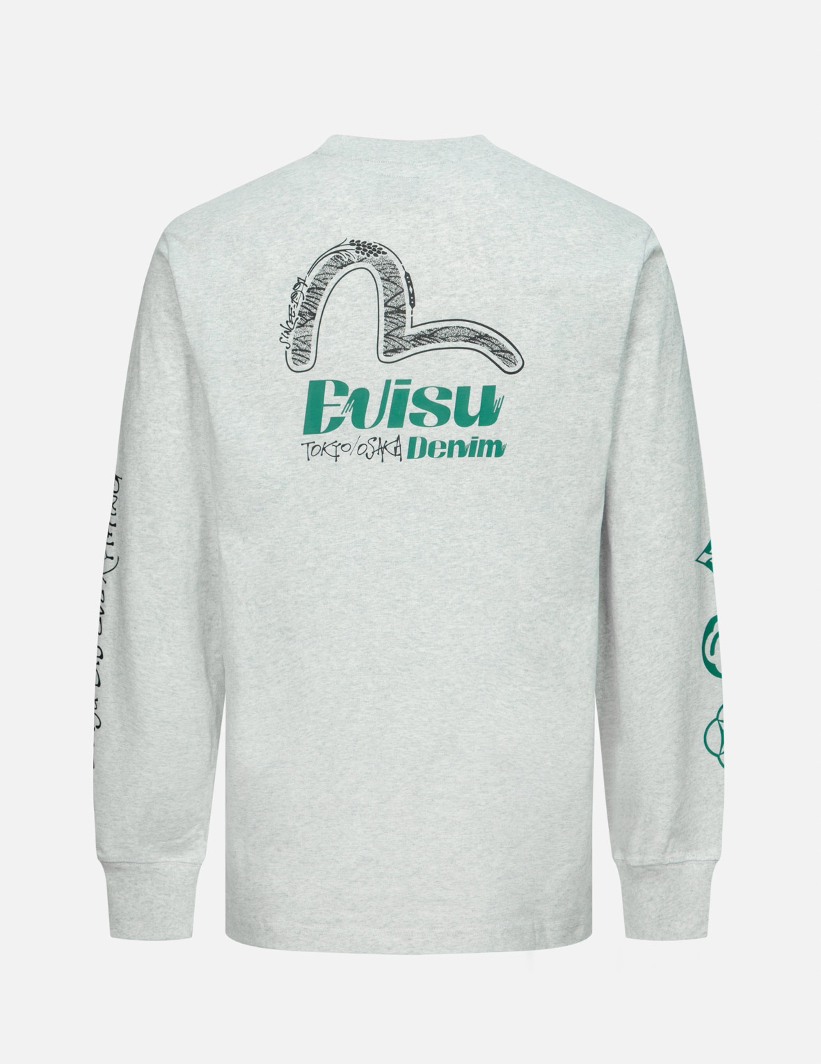 SEAGULL PRINT FASHION FIT SWEATSHIRT - 2