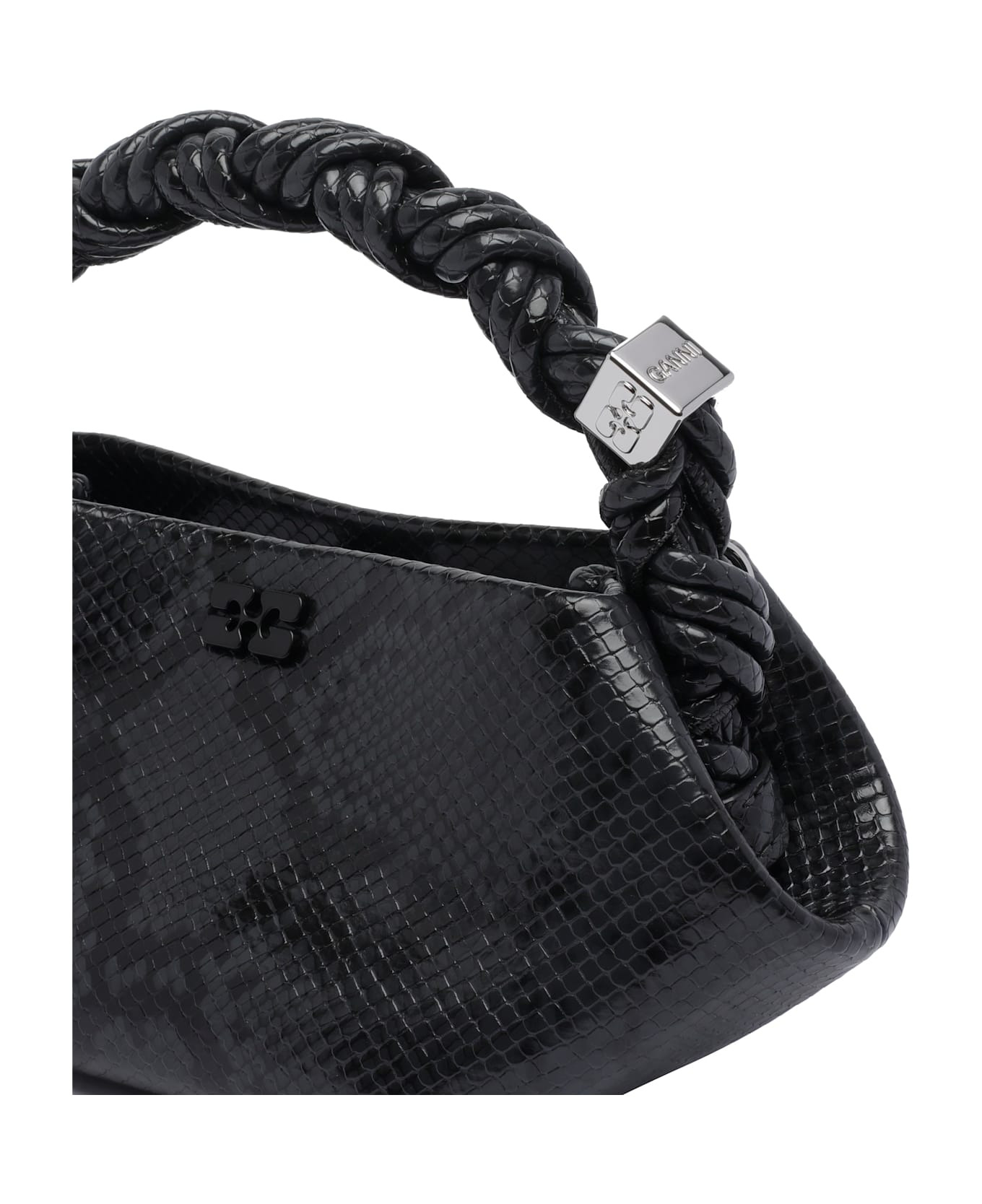 Mini Ganni Bou Snake Handbag - 4
