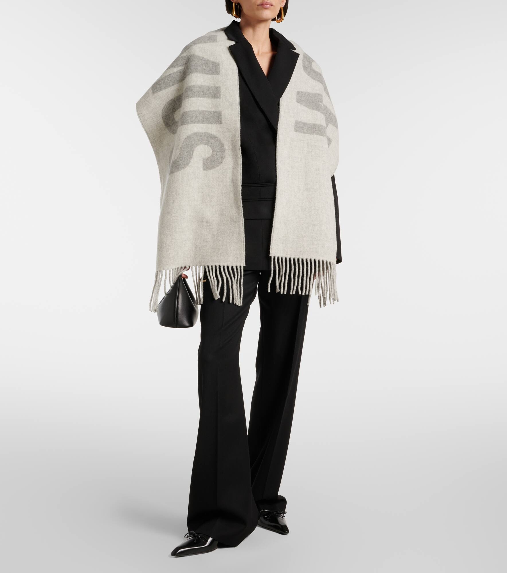 L'écharpe Jacquemus virgin wool scarf - 2