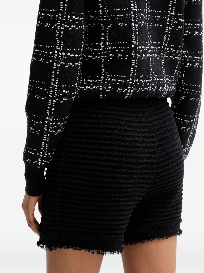 fringed mini shorts 3