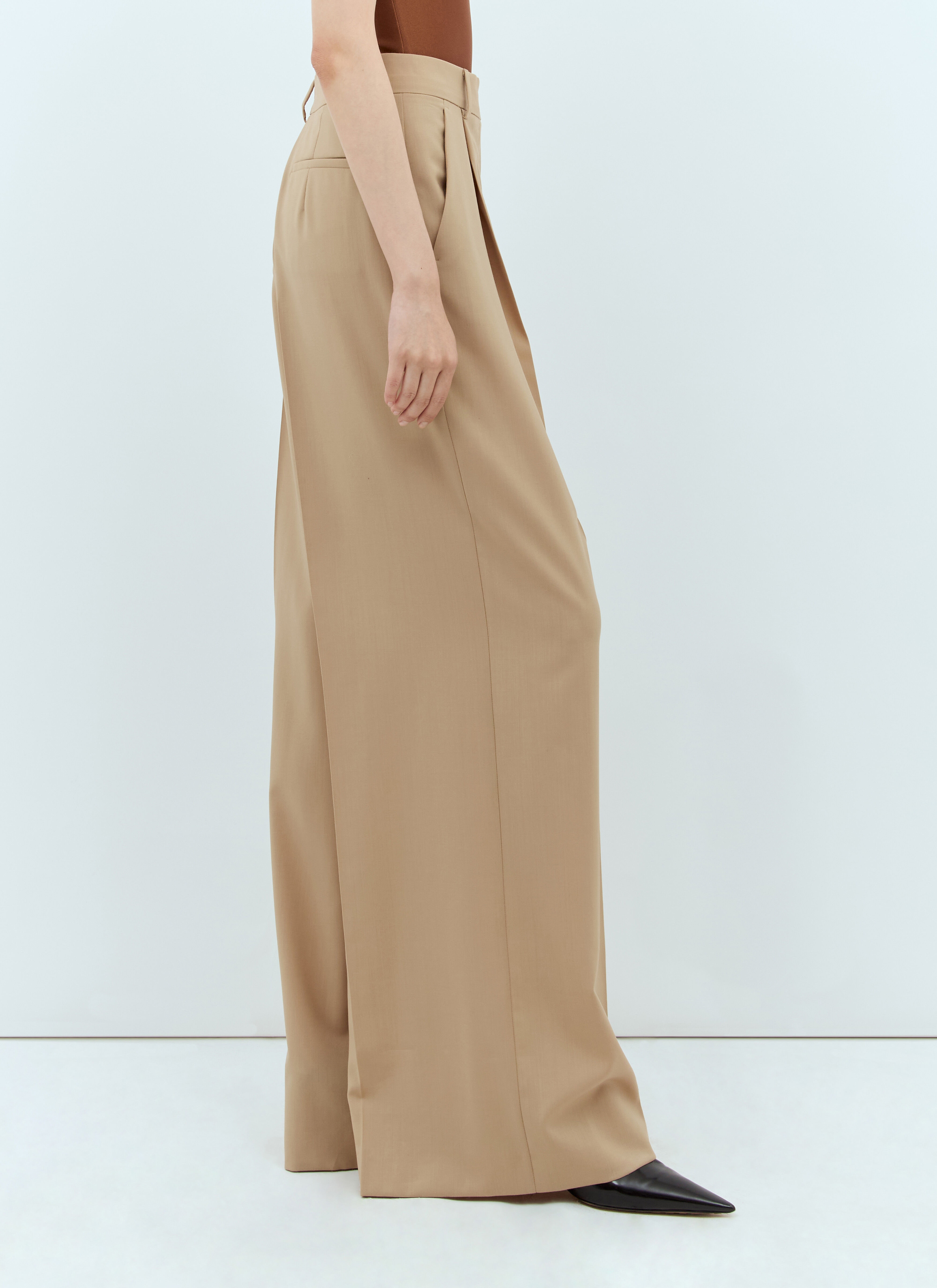 Wool Tailored Pants - 4