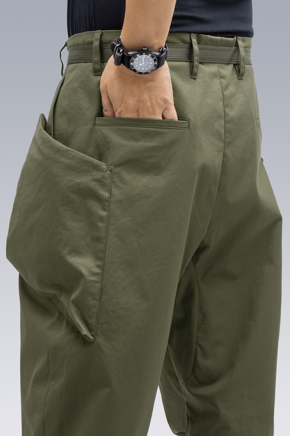 P32-S HD Cotton Cargo Pant RAF Green - 27