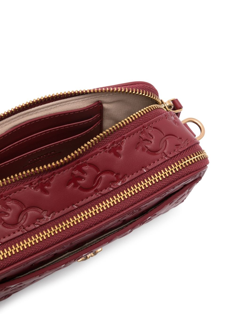 mini logo-debossed cross body bag - 5