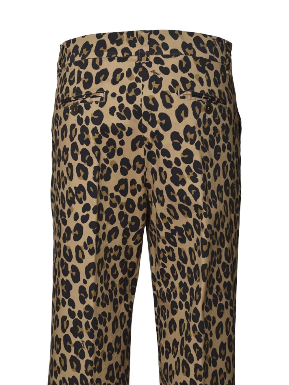 leopard-print trousers - 3
