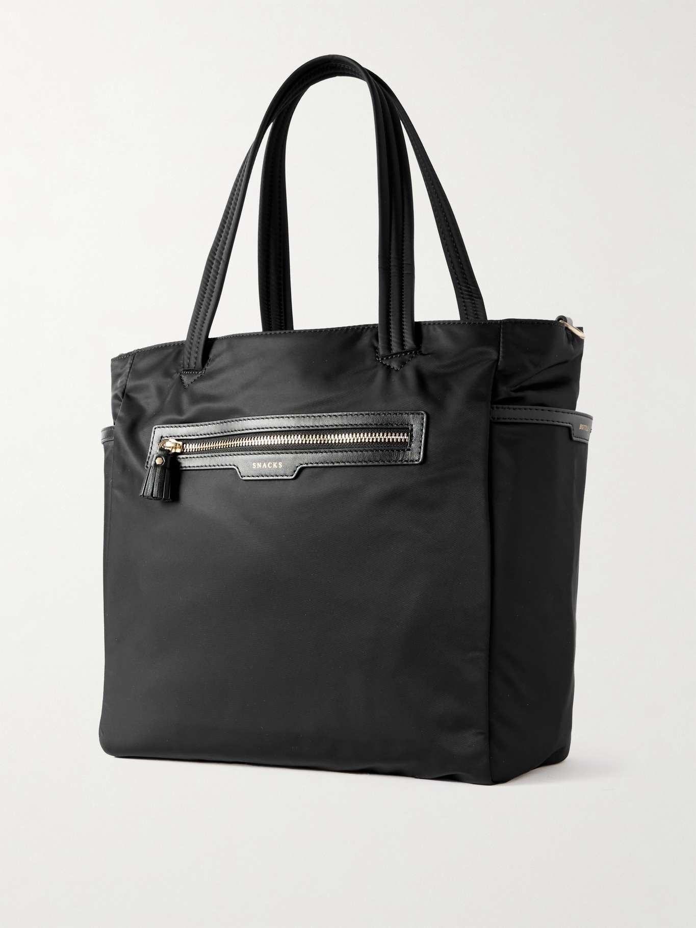 Baby leather-trimmed ECONYL® tote - 3