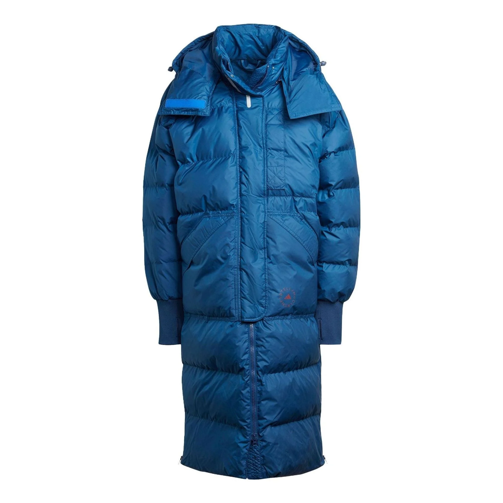 (WMNS) adidas by Stella McCartney x Long Padded Winter Jacket 'Blue' HI6083 - 1
