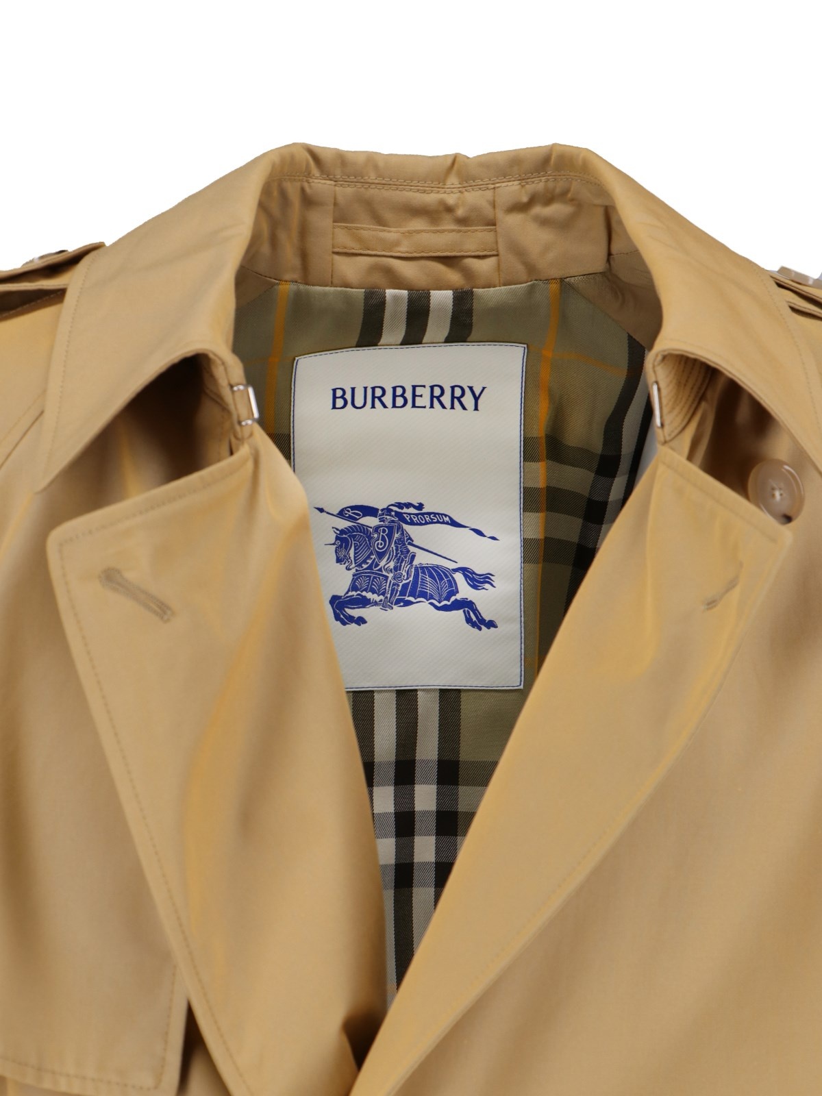 DOUBLE-BREASTED MIDI TRENCH COAT - 5