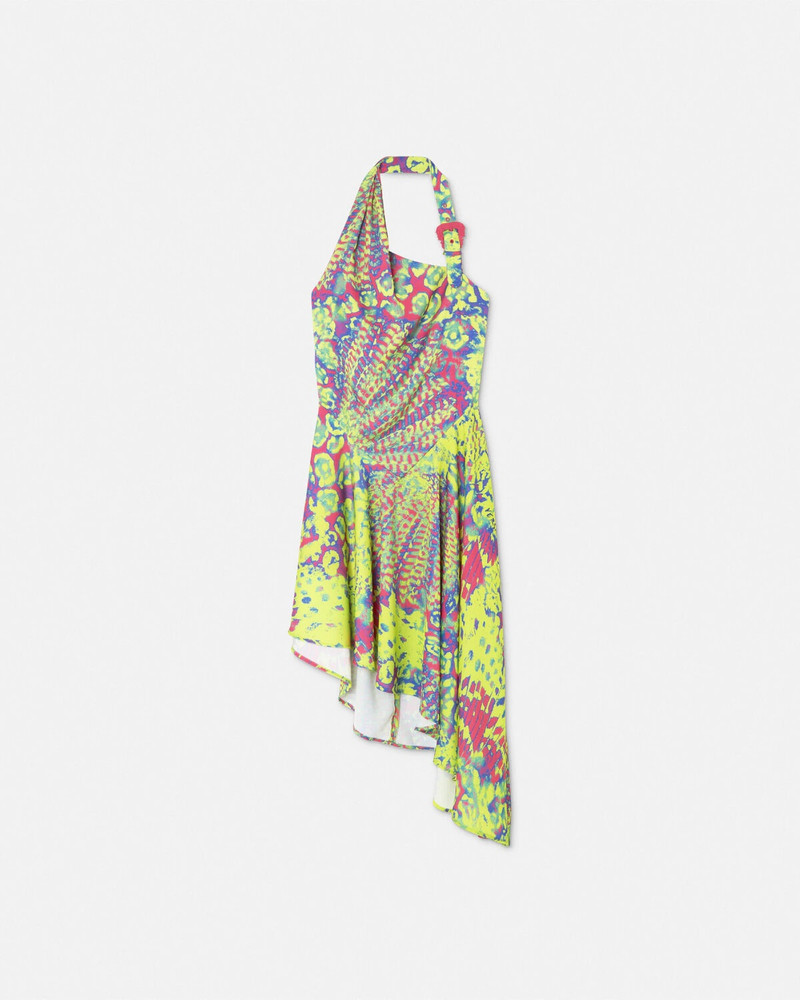 Animalier One-Shoulder Mini Dress 1