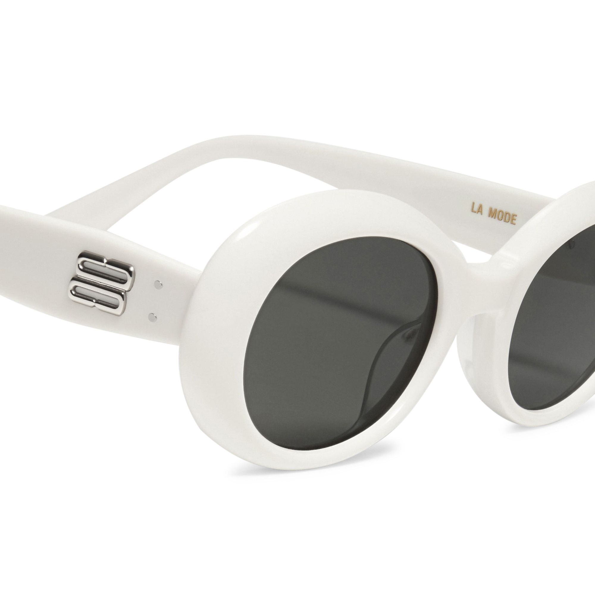 Gentle Monster La Mode W2 Sunglasses 'White' - 3