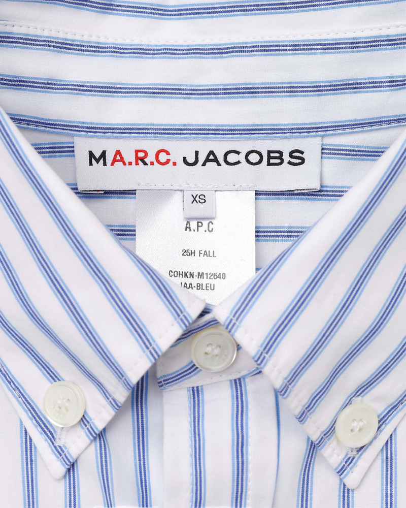THE A.P.C. X MARC JACOBS STRIPED SHIRT 10
