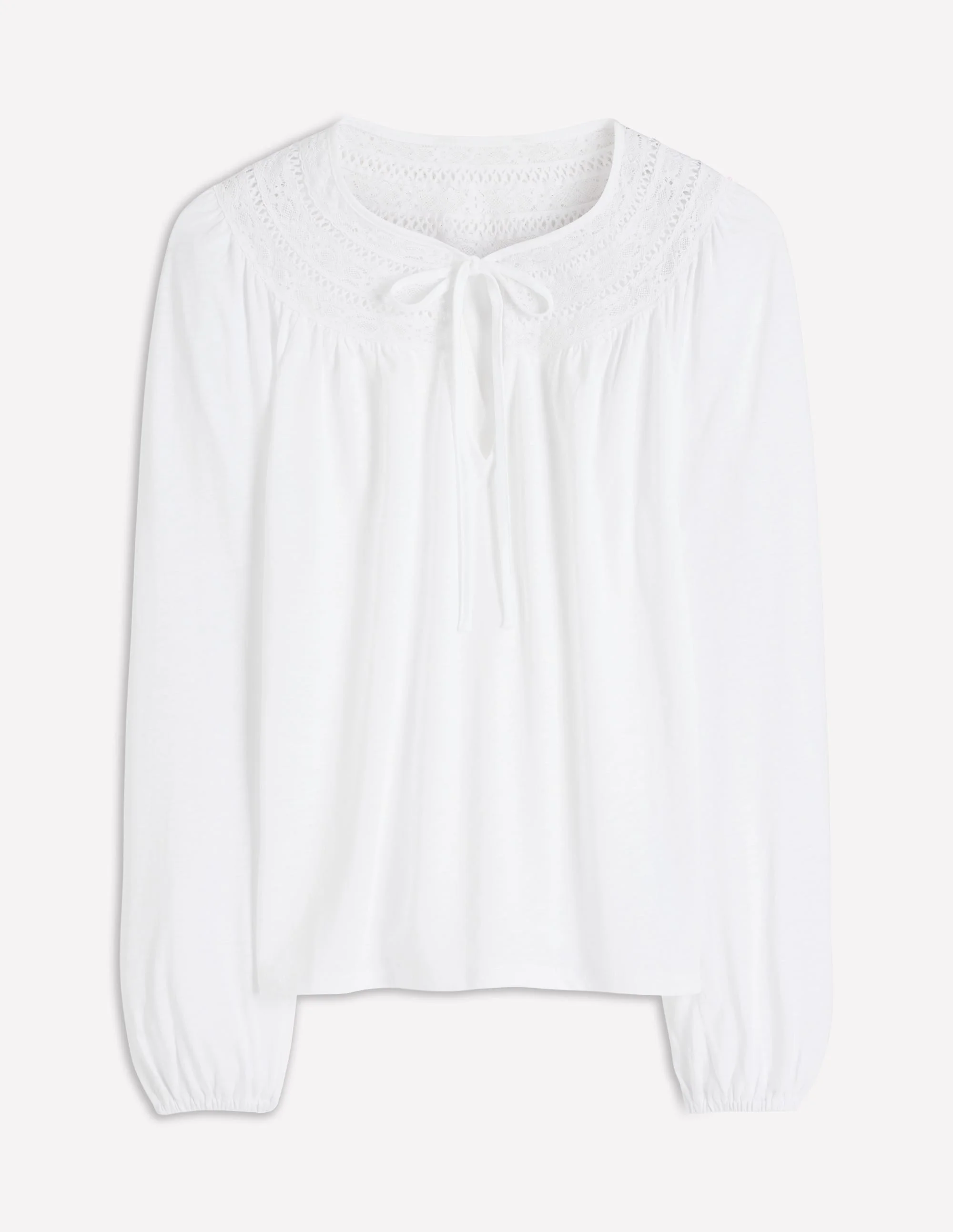Edi Trim Detail Top-White - 1