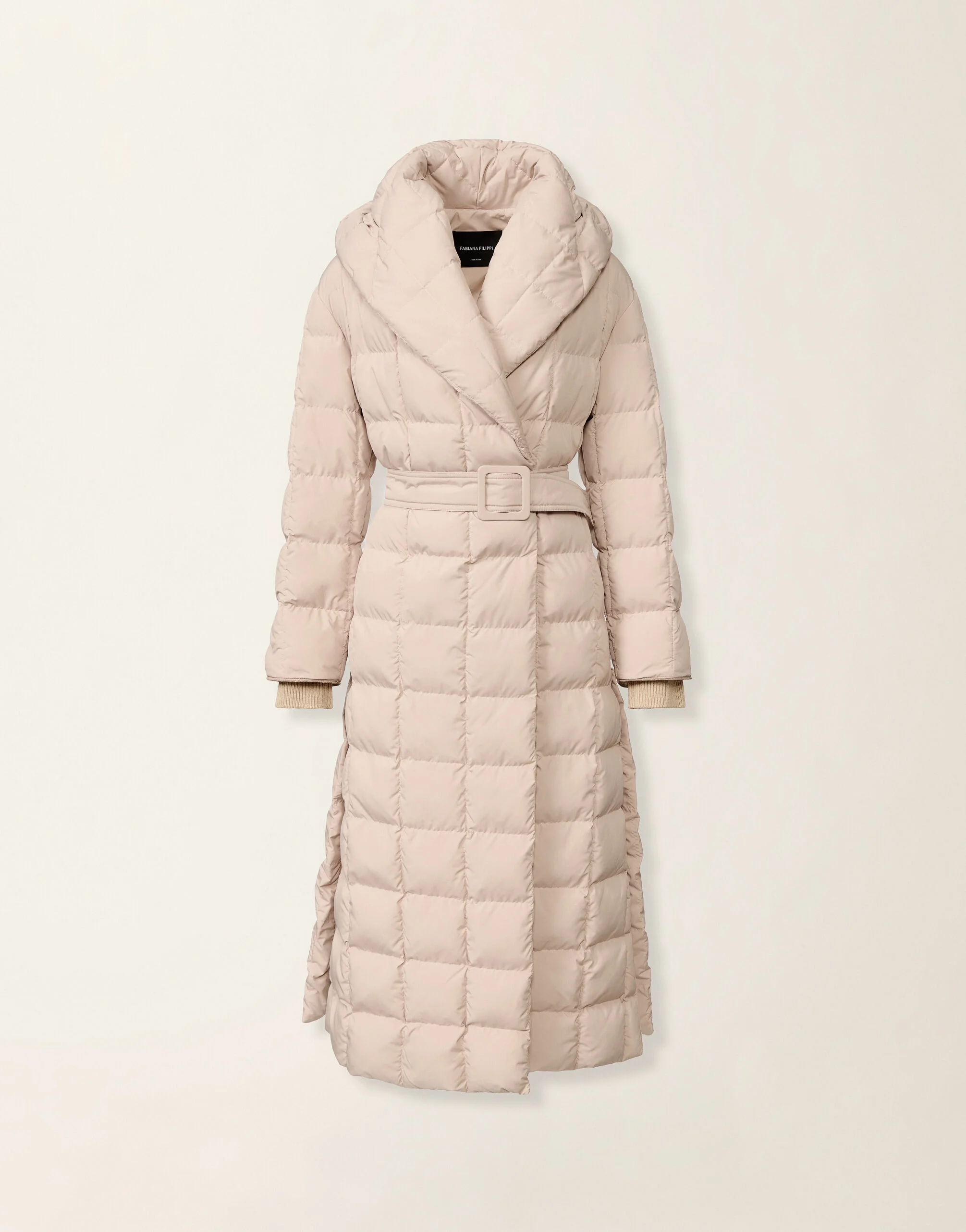 Long ultralight technical down coat - 1