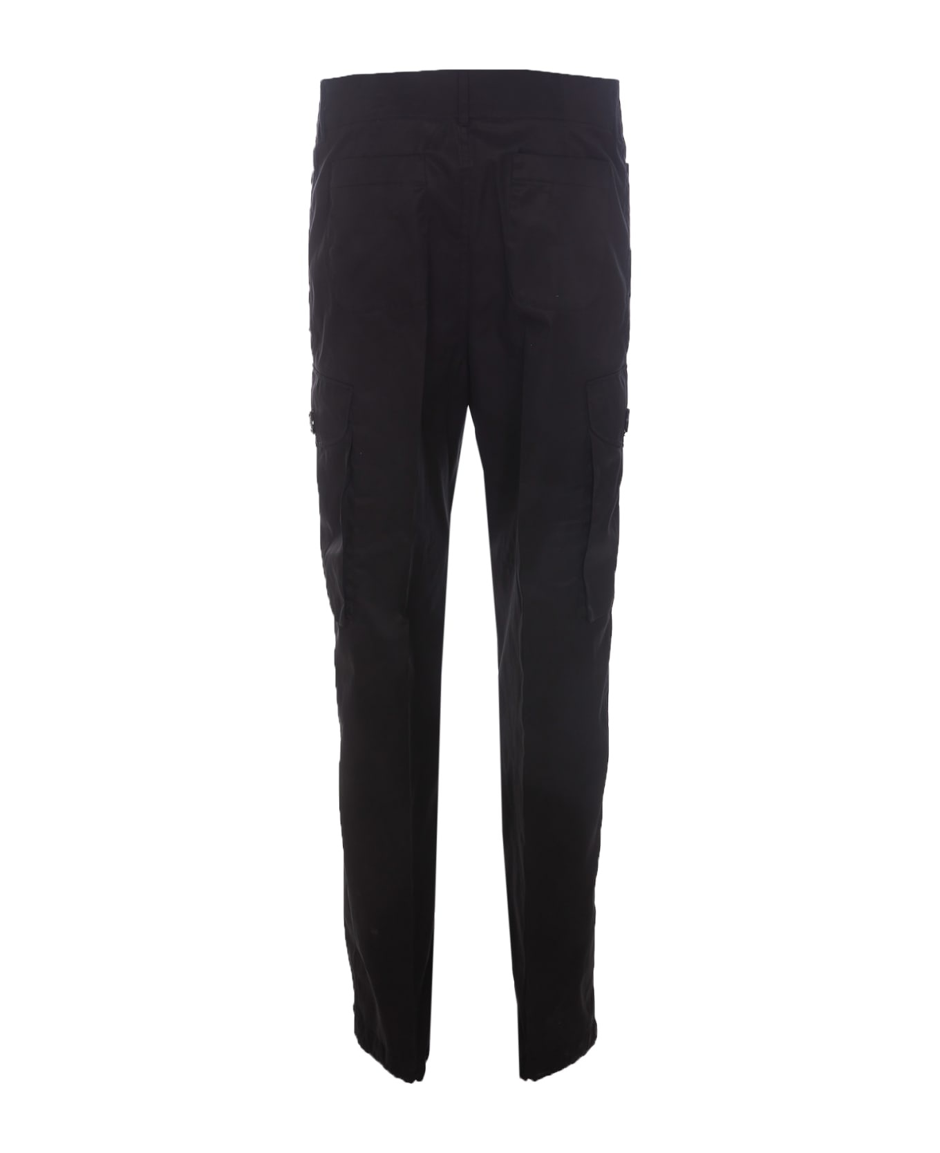 Regular Fit Plain Cargo Pants - 2
