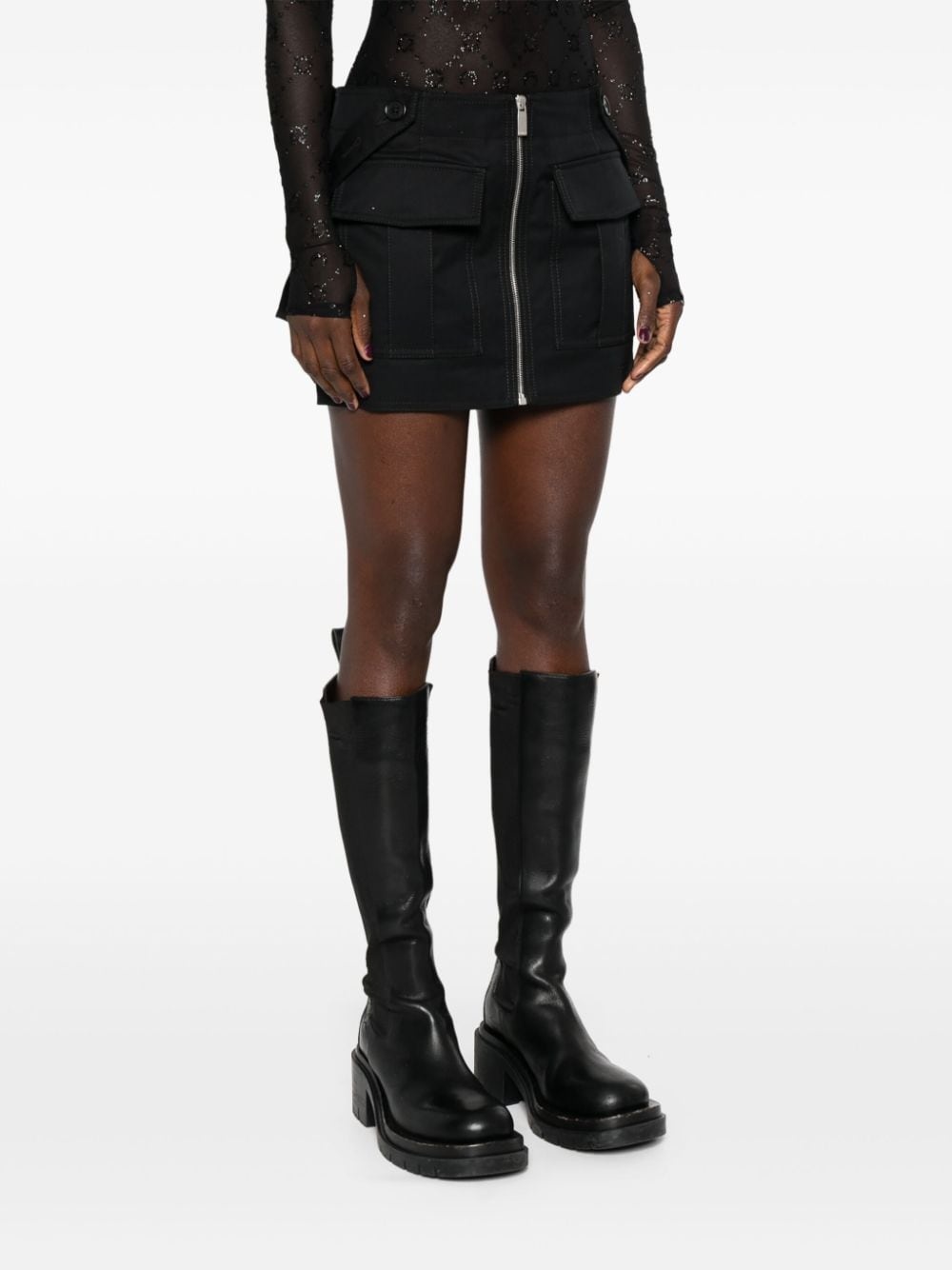 cargo mini skirt - 3