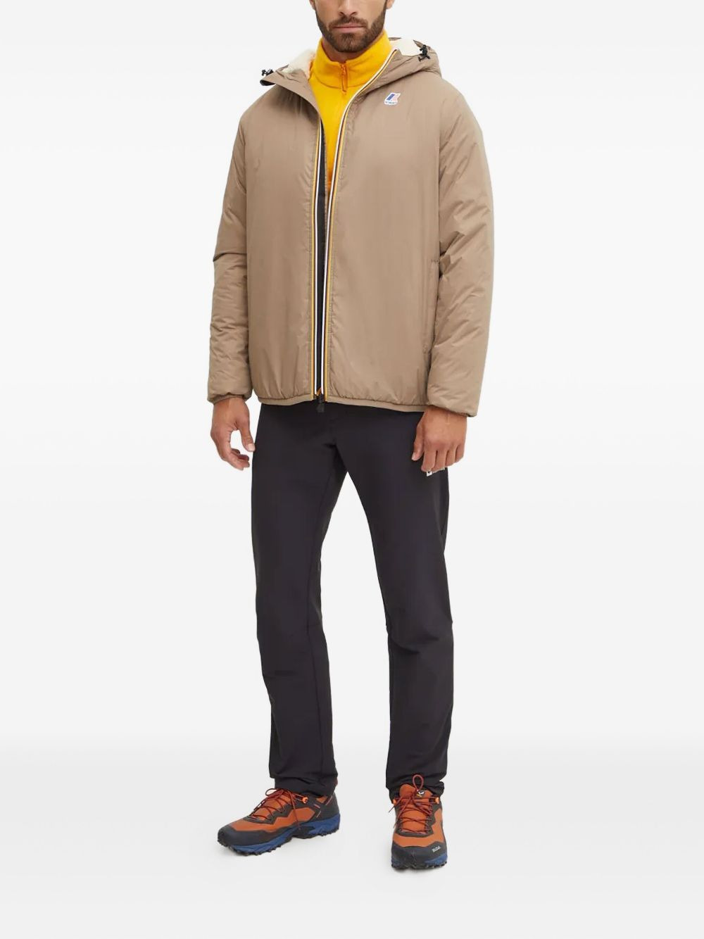 hooded padded jacket - 3