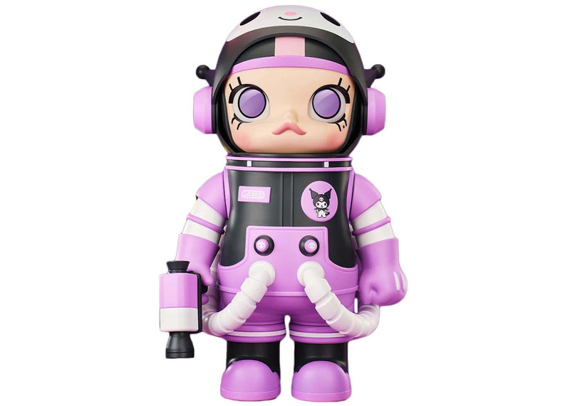 POP MART Pop Mart Mega Space Molly Sanrio Characters Series Kuromi 400% outlook