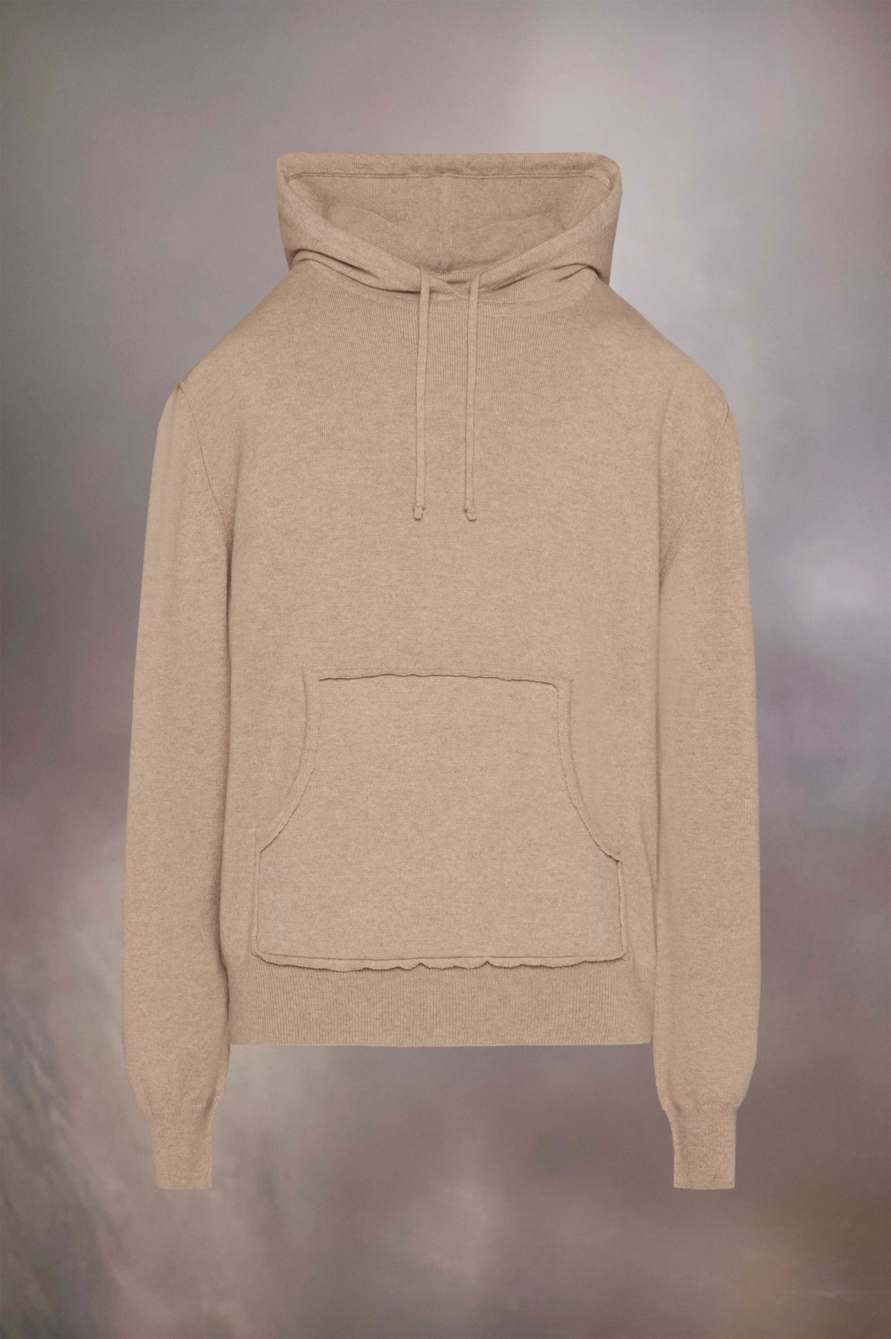 Cashmere hooded sweater - 1