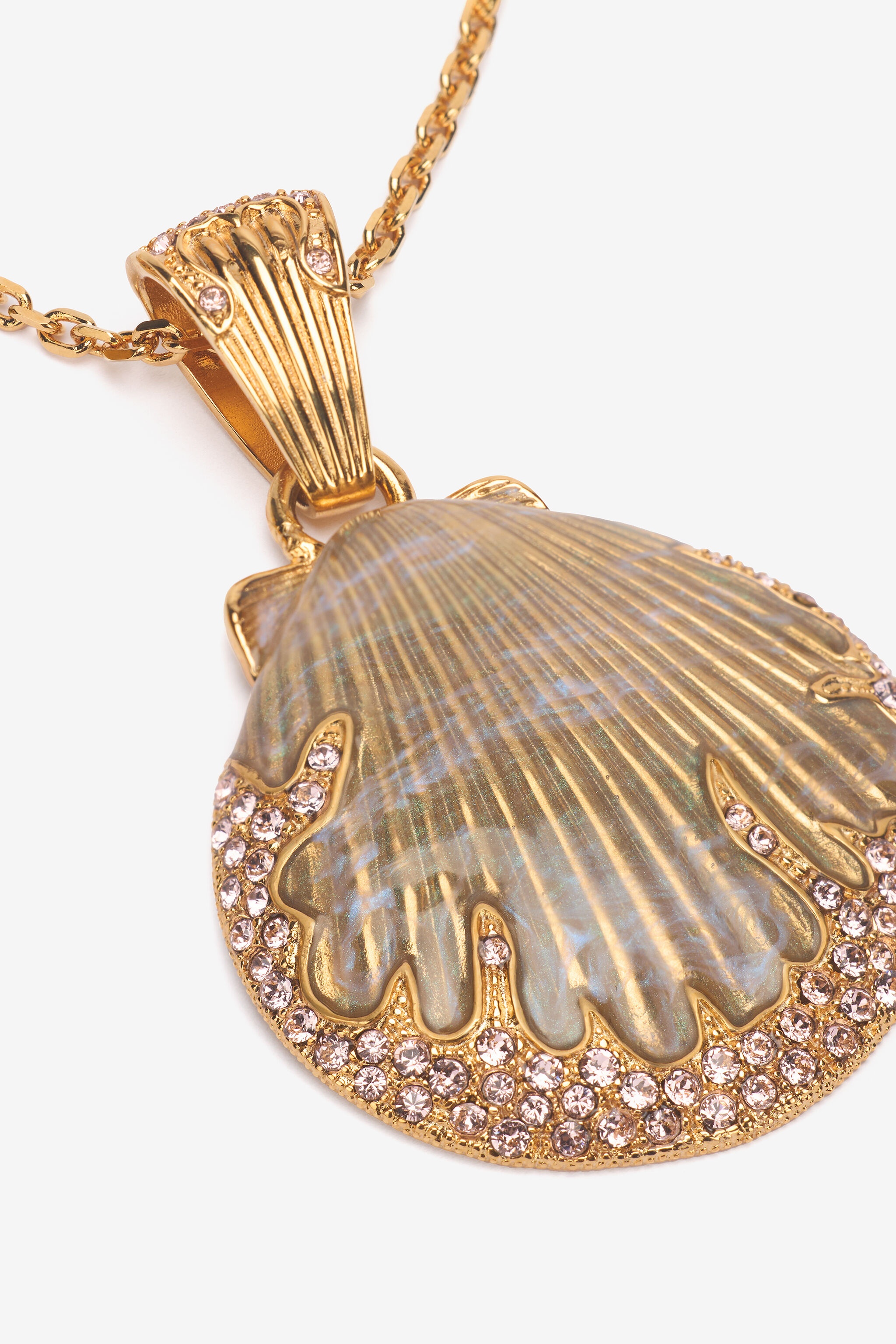Necklace With Shell Pendant - 5