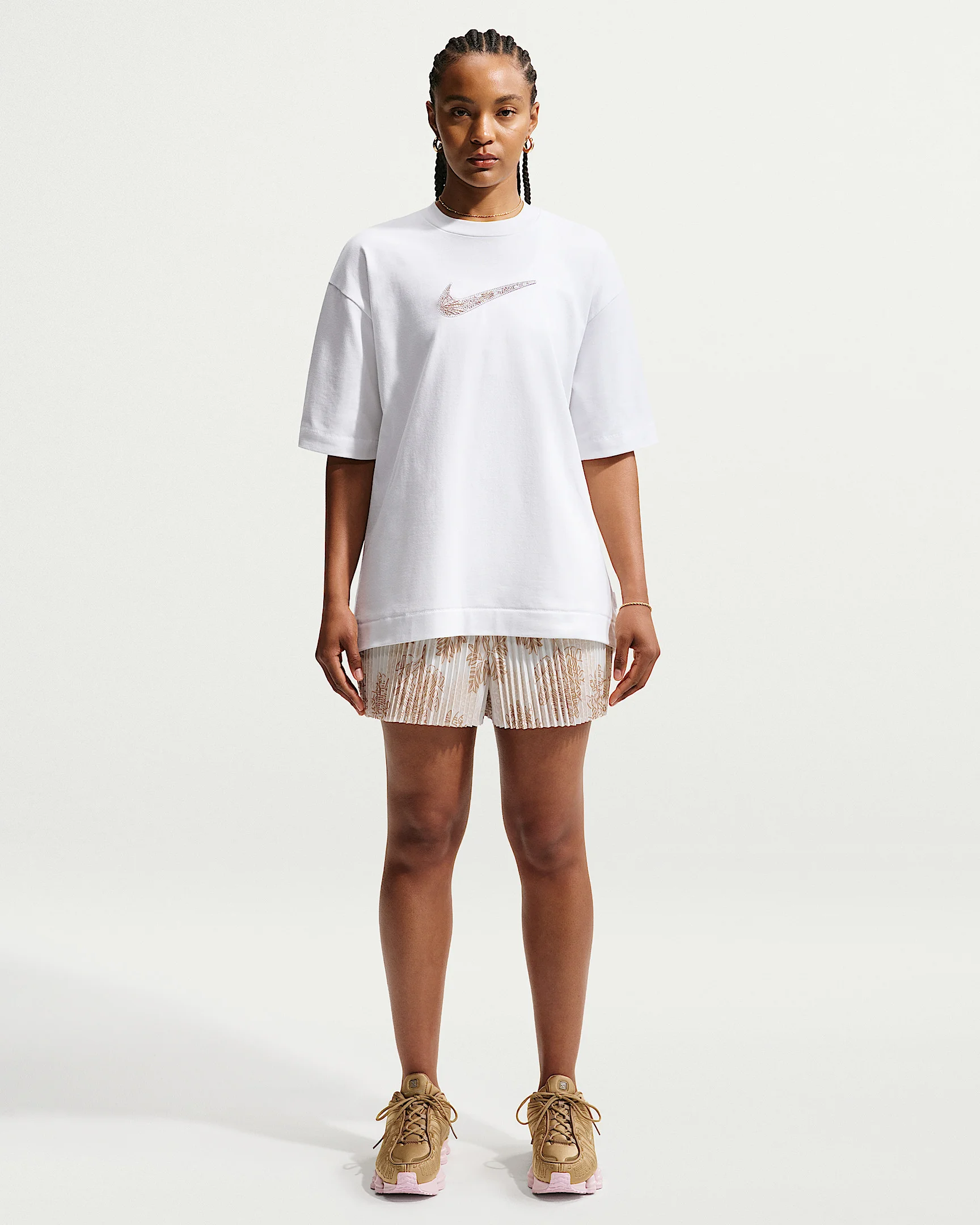 Naomi Osaka Women's Mid-Rise 3" Shorts - 1