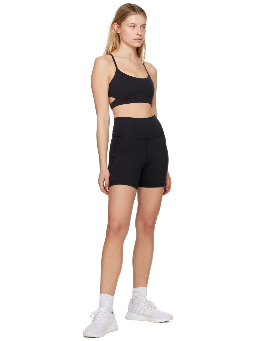 Black Bonded Shorts - 4