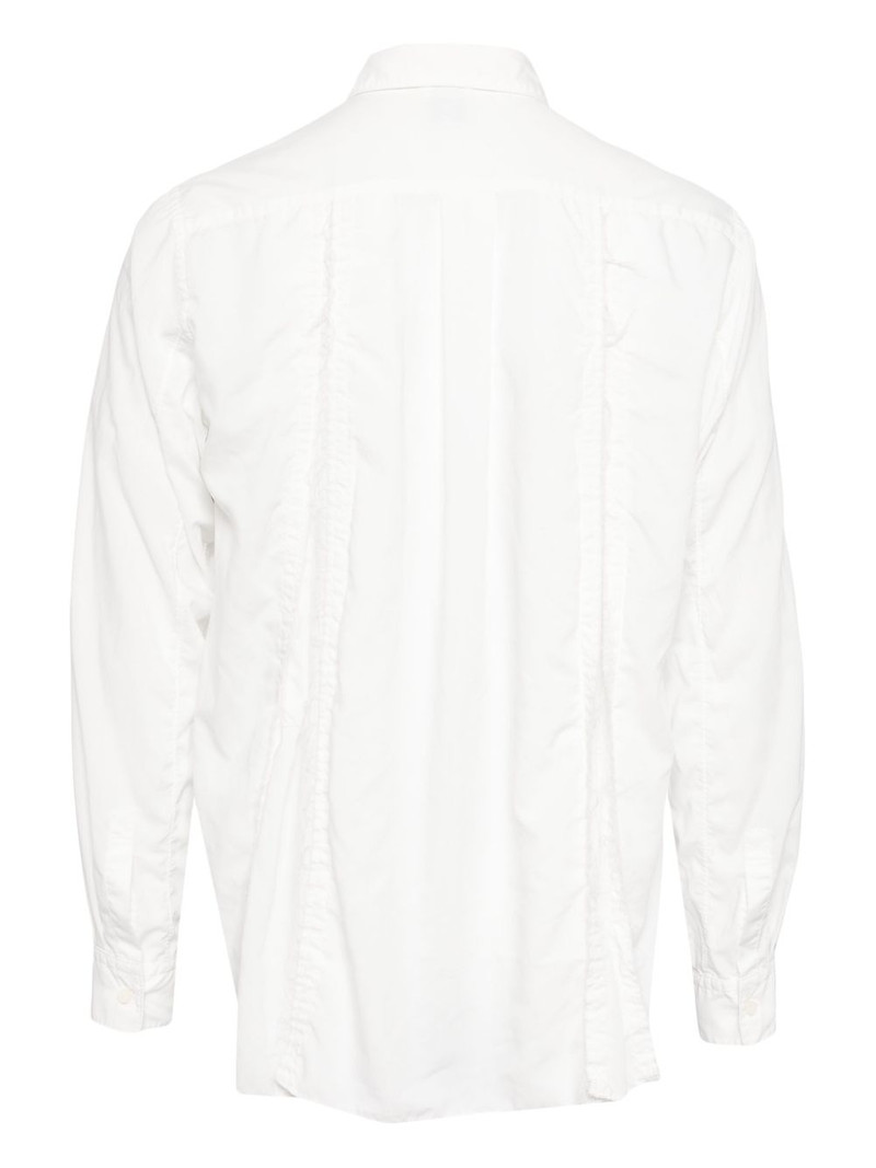 BLACK COMME des GARÇONS fringed shirt outlook