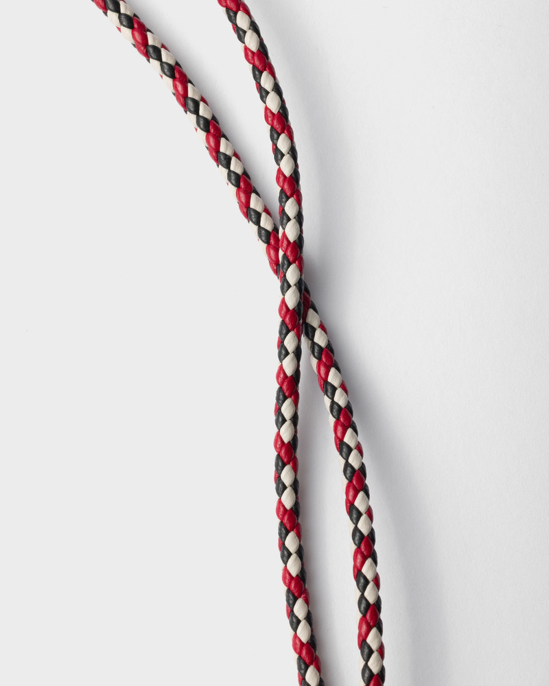 Wallet with leather shoulder strap 5