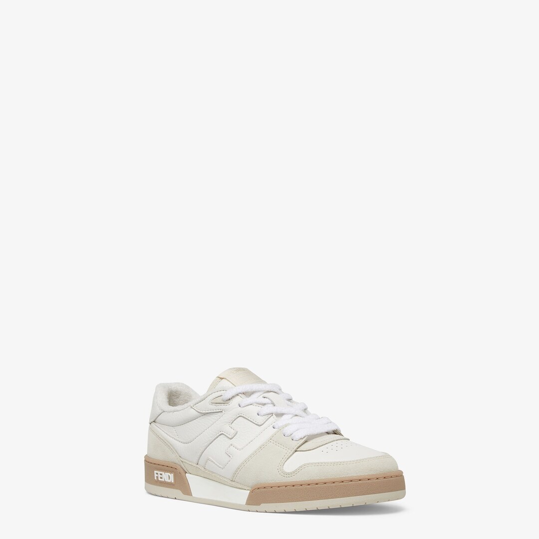 White suede low tops - 2