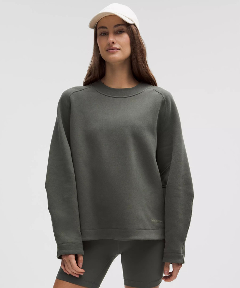 Loungeful Relaxed-Fit Crewneck Sweatshirt 1