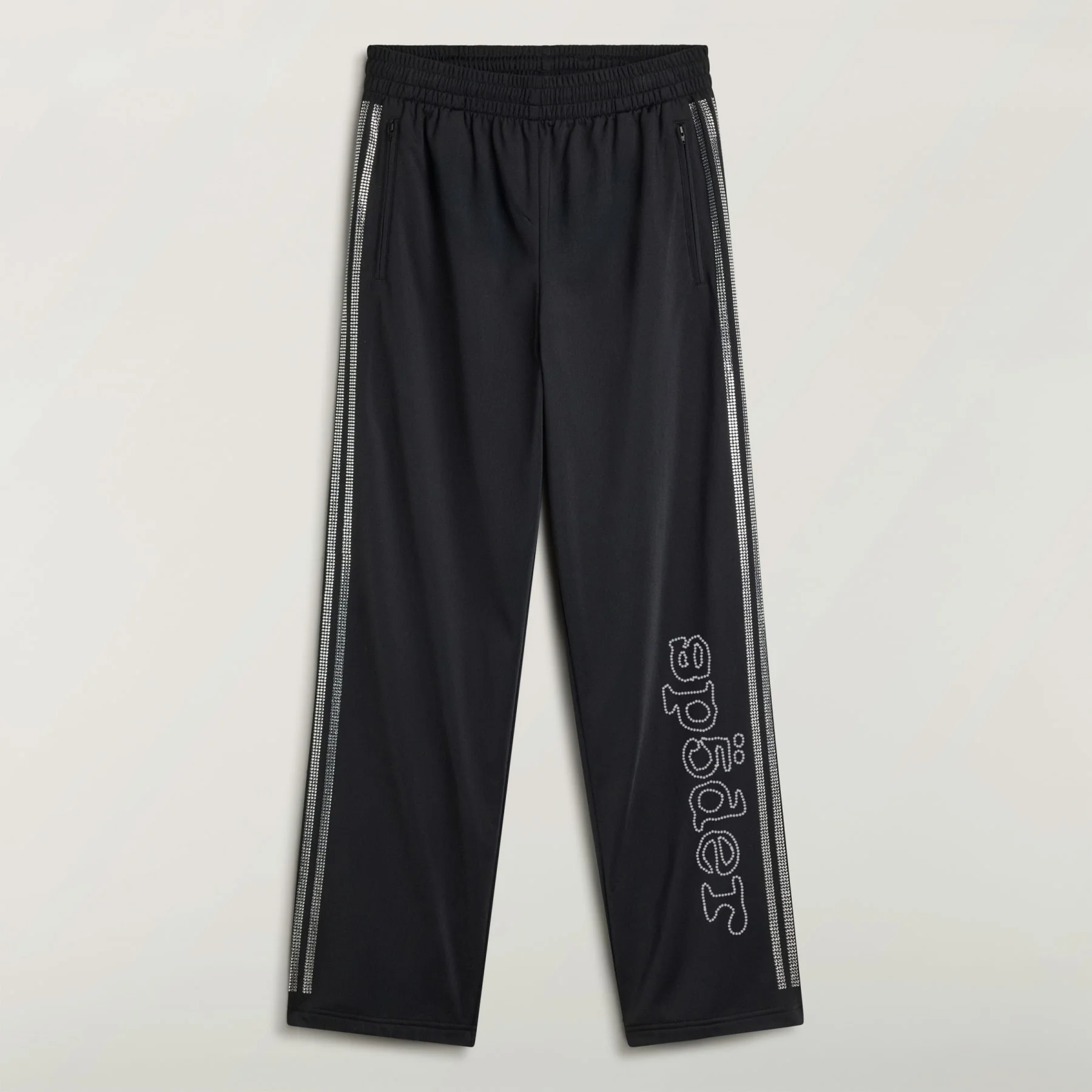 SP5DER RHINESTONE TRACKPANT - 1