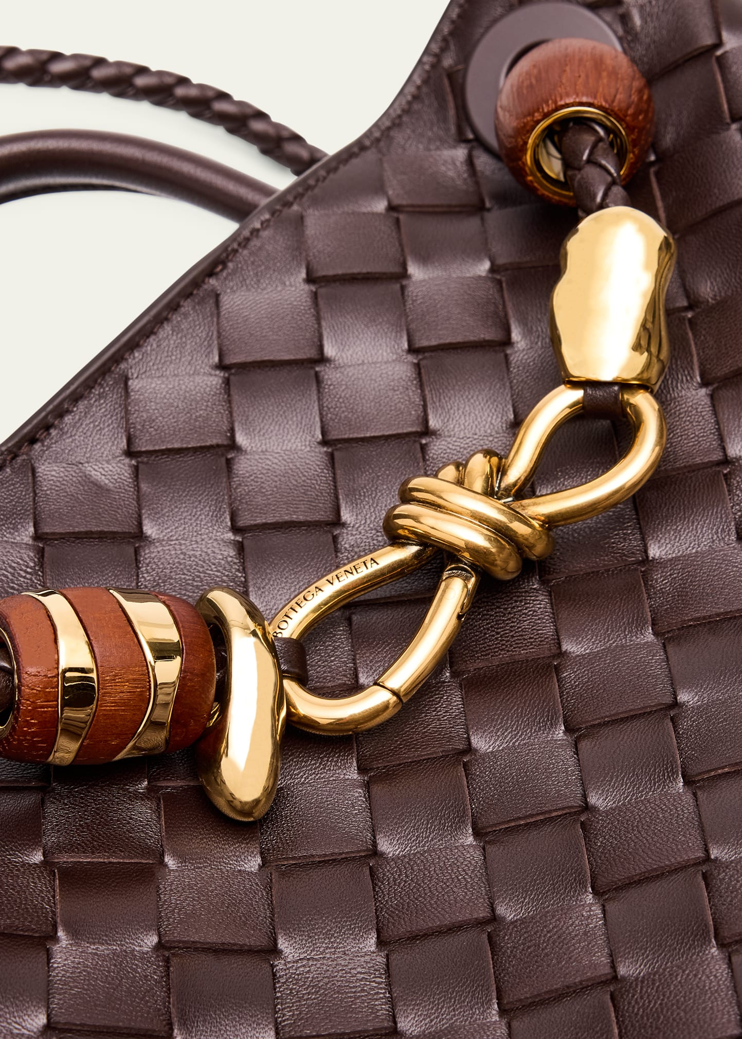 Andiamo Small Leather Top-handle Bag - 5