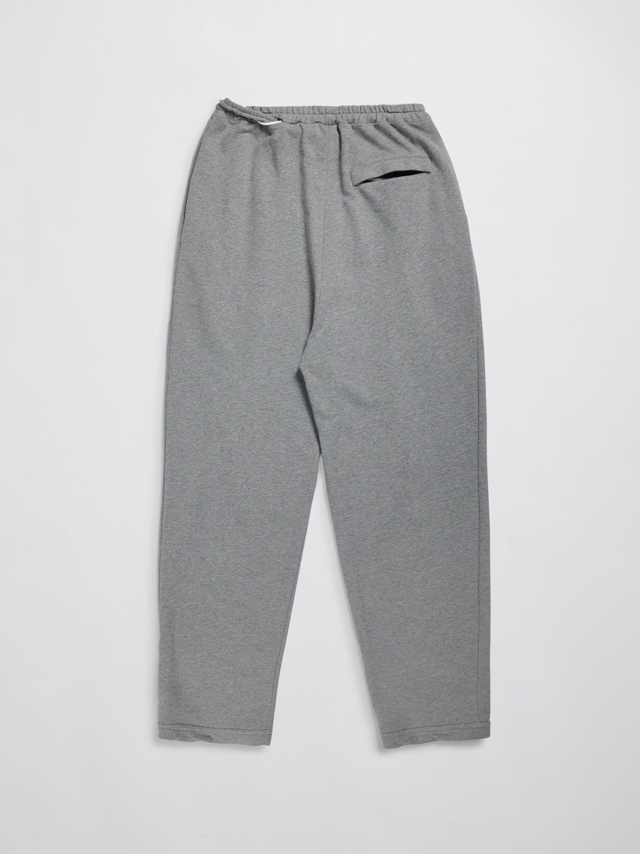 Pleats Sweat Pants Light Melange - 7