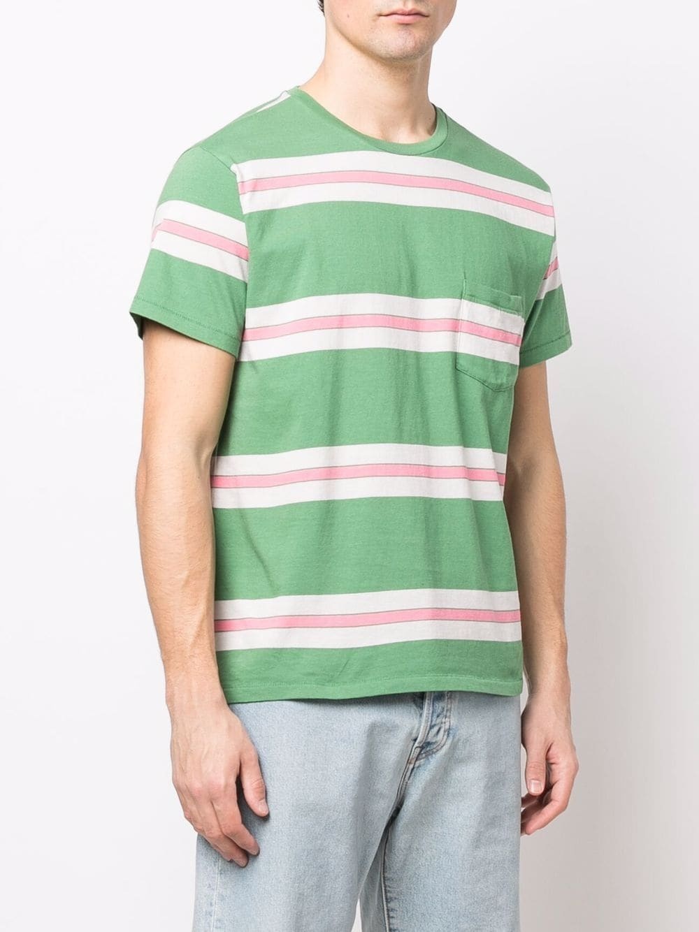 striped cotton T-shirt - 3