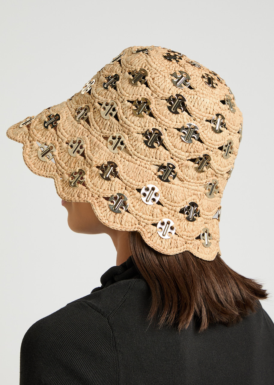 Rabanne Autres Raffia Bucket hat - 2