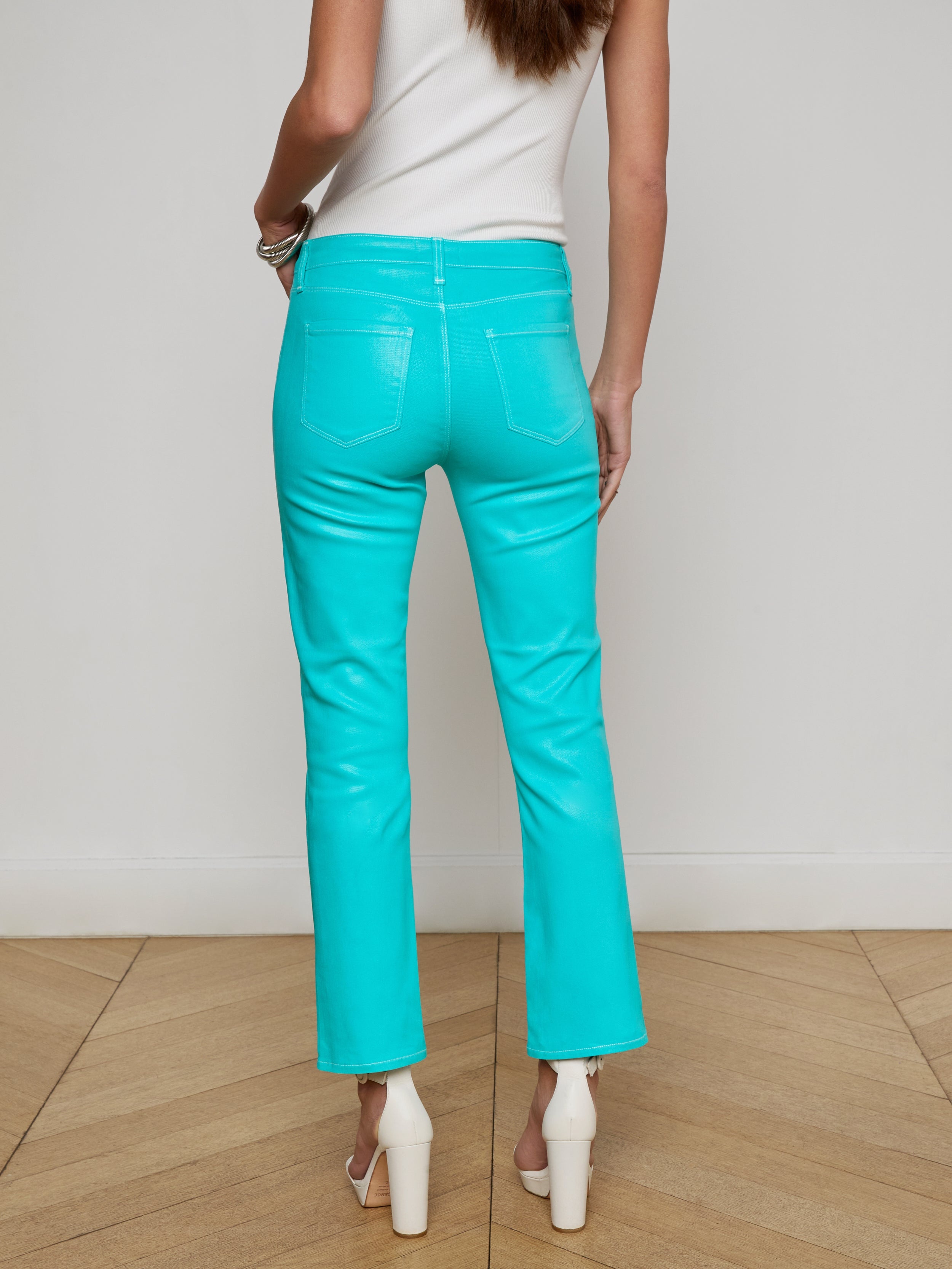Tati Coated Bootcut Jean - 5
