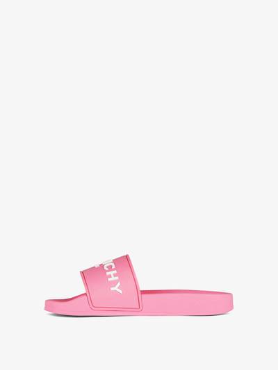 Givenchy GIVENCHY PARIS FLAT SANDALS IN RUBBER outlook