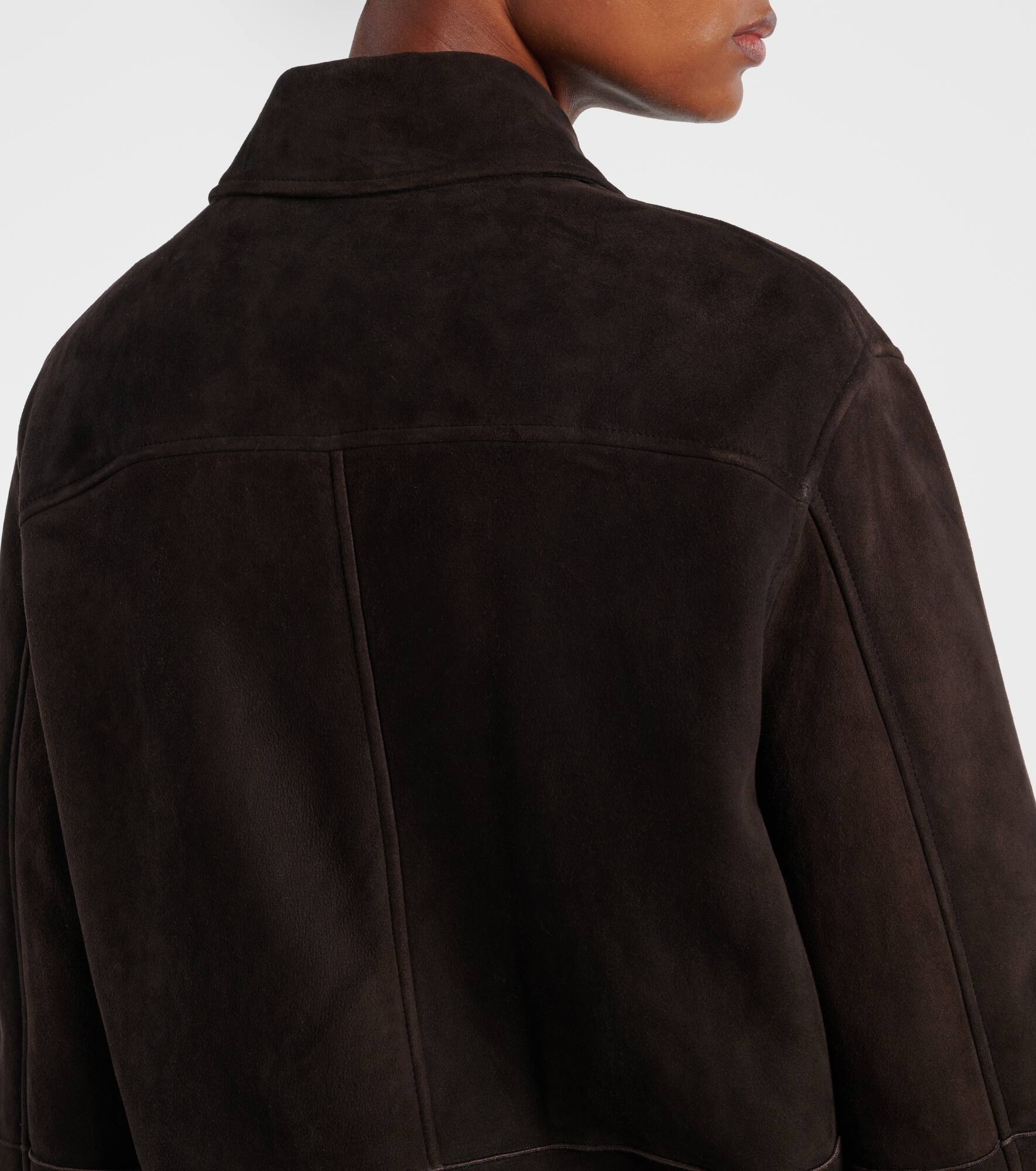 Gwena suede overshirt - 6