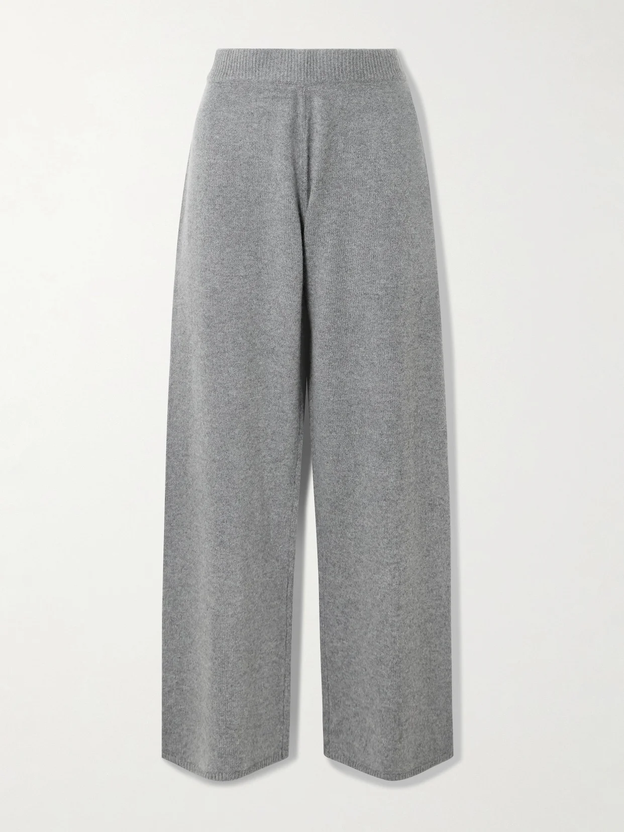 Cashmere Wide-leg Pants - 1