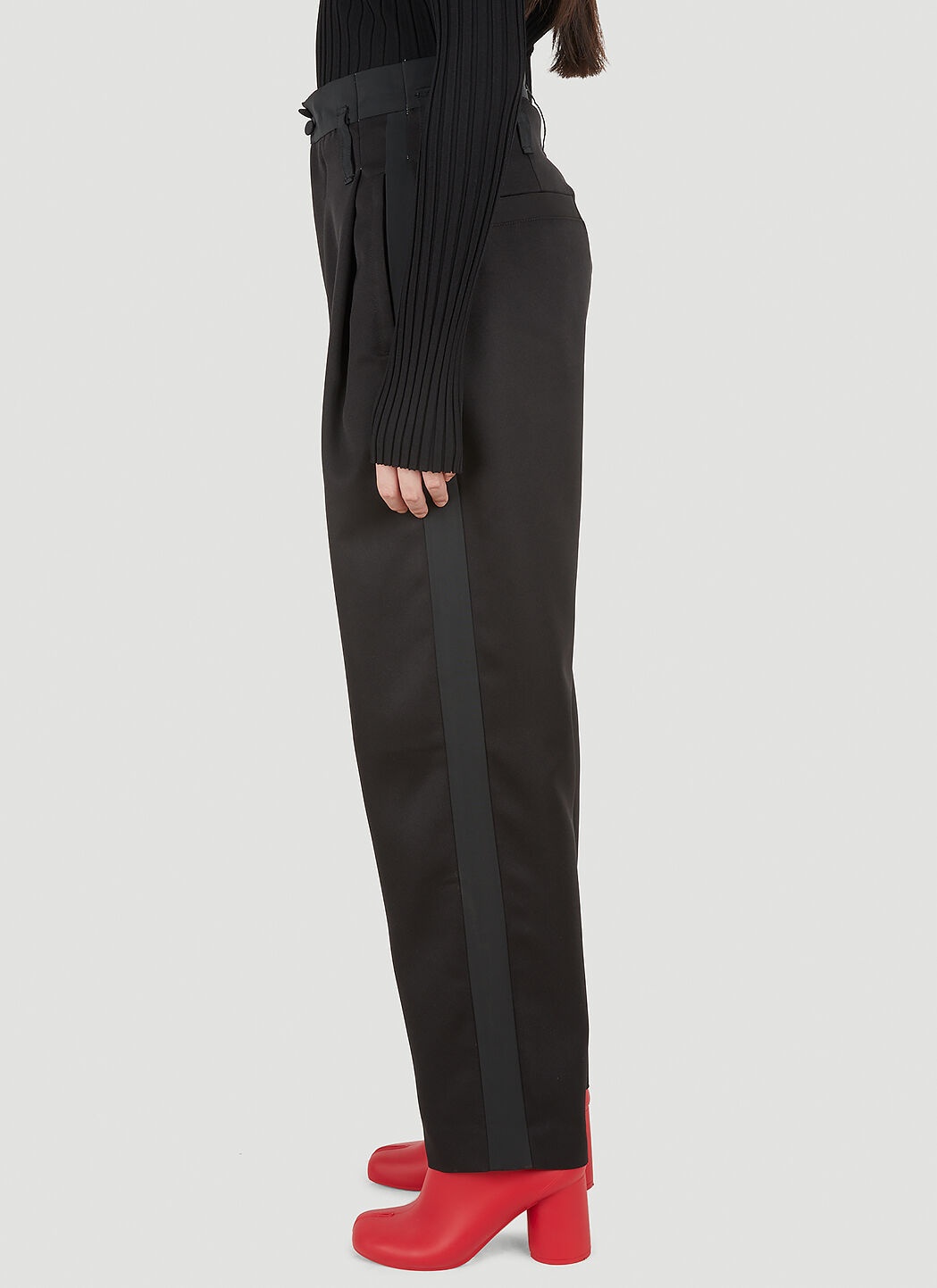 Pleated Tuxedo Pants - 3