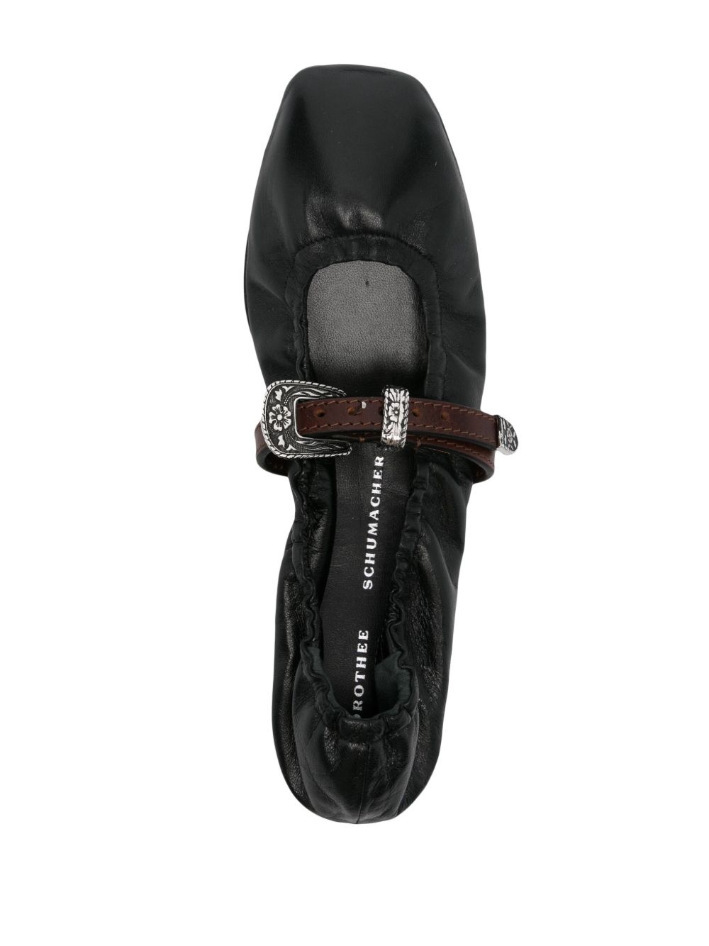 Western Touch leather ballerinas - 4